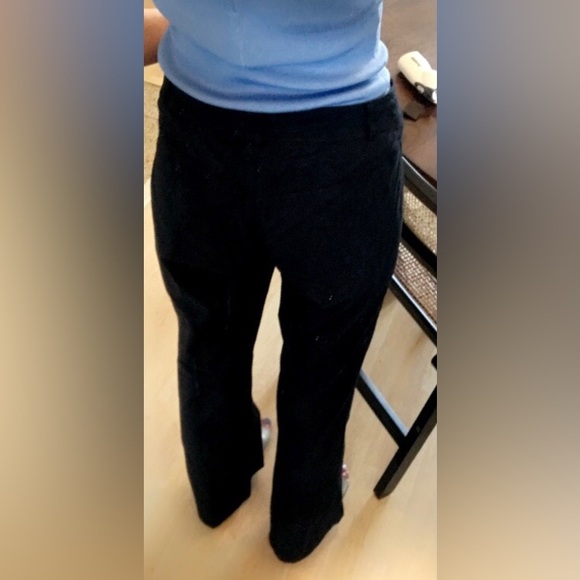 Vintage Christian Dior Boutique Paris Navy Midnight Lightweight Pants - Picture 6 of 6